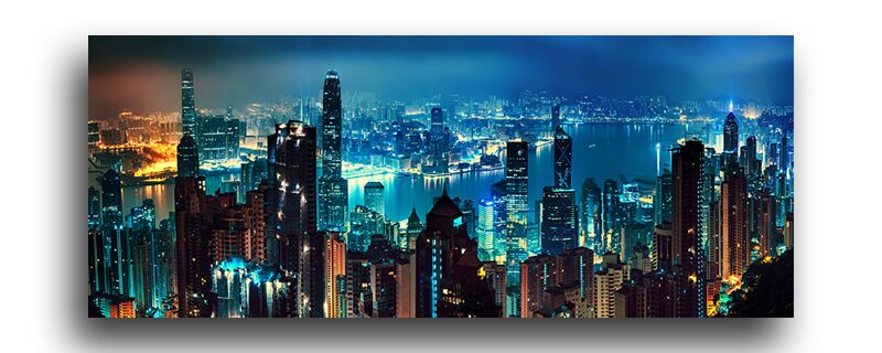 Постер 2194 "Небоскребы Гонконга" фото 1