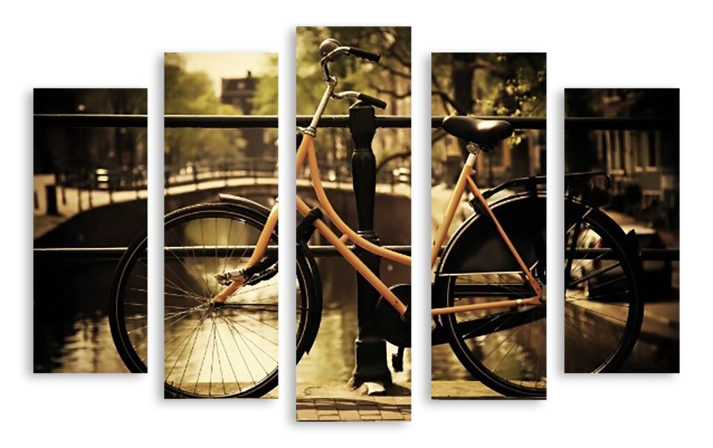 Модульная картина 2827 "Велосипед" фото 1