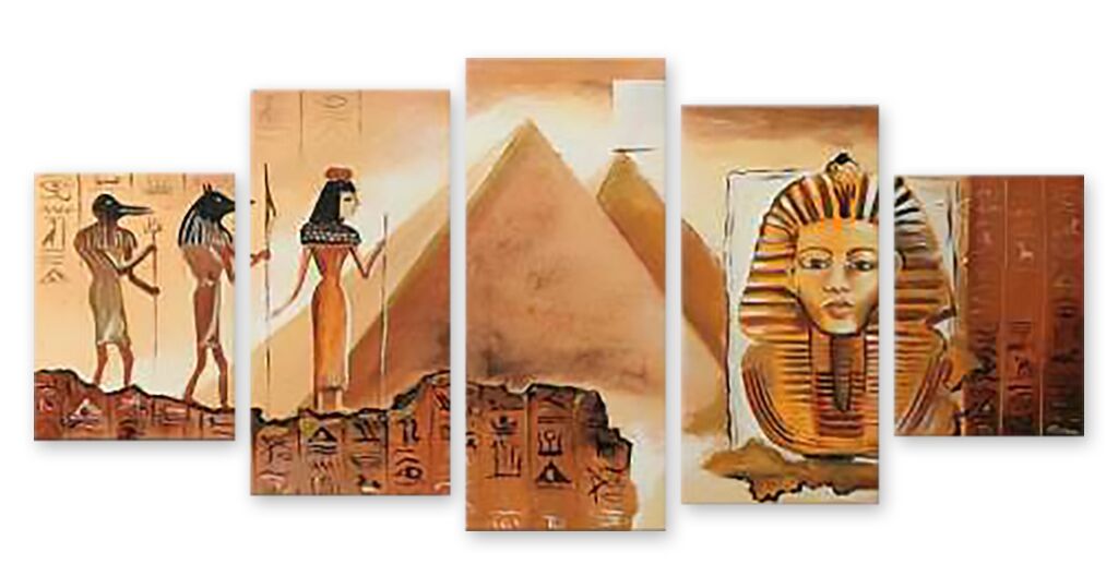 Модульная картина 987 "Пирамиды Египта" фото 1