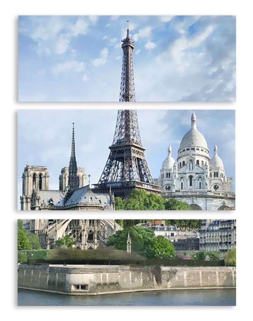 Модульная картина 2912 "В Париже" фото 1
