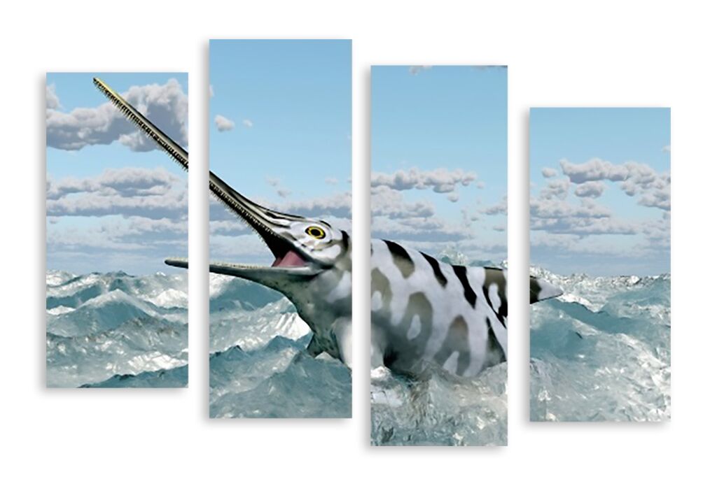 Модульная картина 2390 "Рыба-меч" фото 1