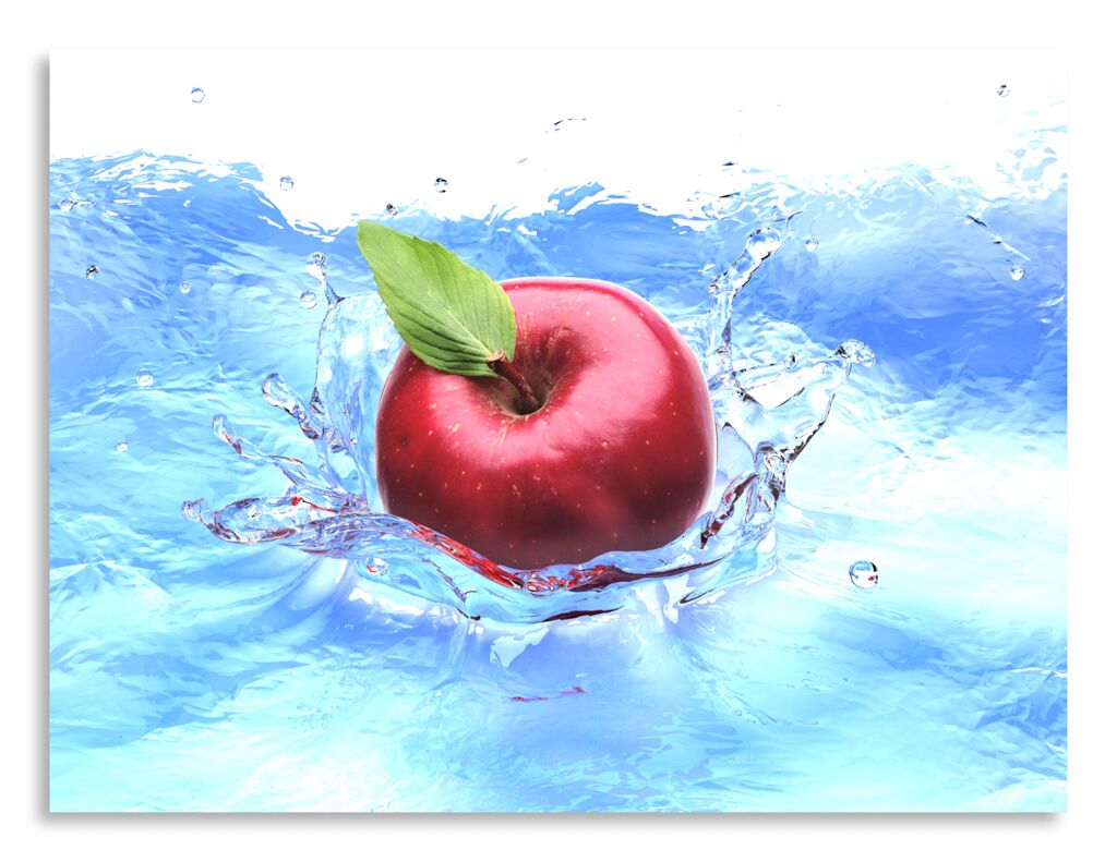 Постер 2717 "Яблоки в воде" фото 1