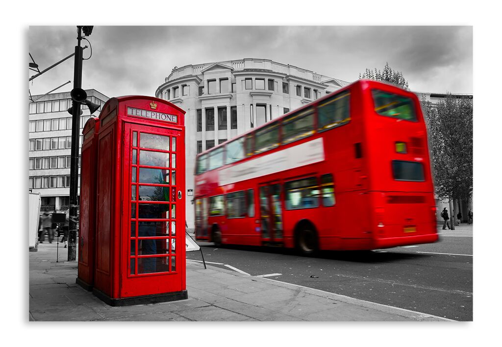 Постер 169 "Серо-красный Лондон" фото 1