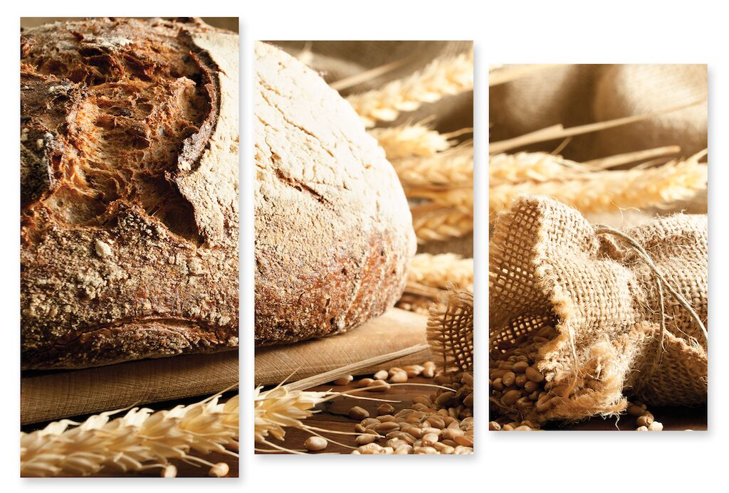 Модульная картина 207 "Хлеб" фото 1