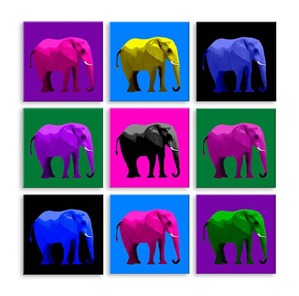 Модульная картина 5816 "Слоны" фото 1