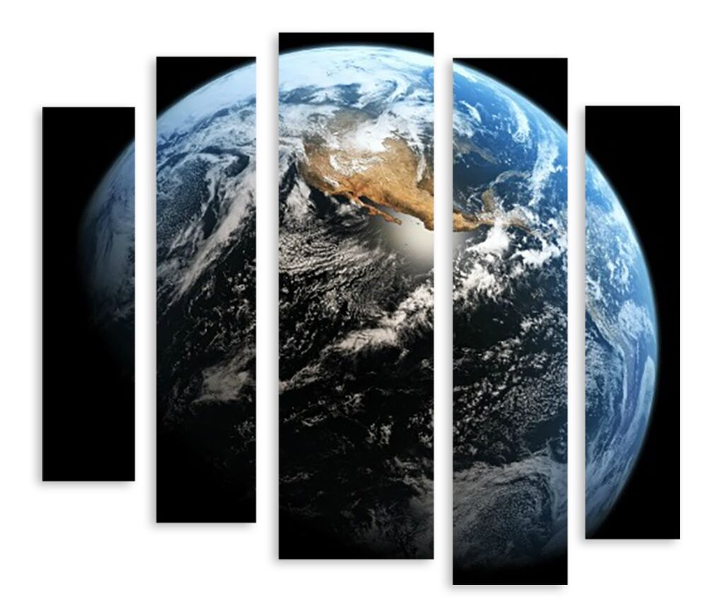 Модульная картина 3592 "Планета" фото 1