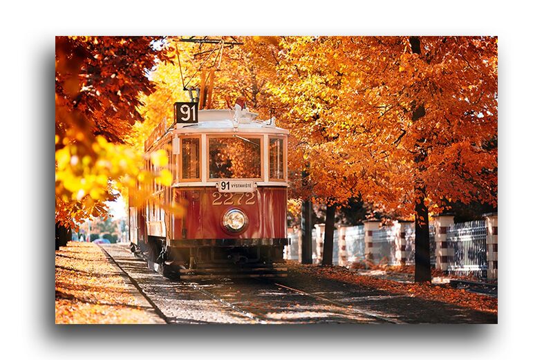 Постер 2233 "Осенний трамвай" фото 1