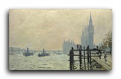 Репродукция 1025 "Темза ниже Вестминстера (The Thames below Westminster)"