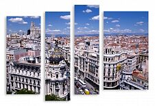 Модульная картина 2791 "Мадрид"