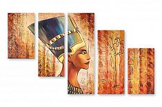Модульная картина 1069 "Царица Египта"