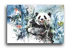 Постер 1858 "Забавная панда"