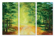 Модульная картина 1114 "Живописный лес"