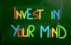 Постер 1215 "Invest in your mind"