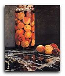 Репродукция 878 "Банка с персиками (Pot of Peaches)"