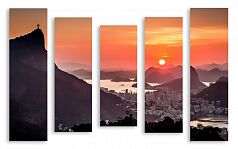 Модульная картина 2483 "Рио-де-Женейро"