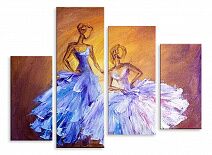Модульная картина 4206 "Балерины"
