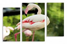 Модульная картина 2526 "Фламинго"