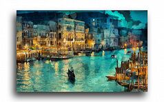 Постер 1248 "Голубая Венеция"