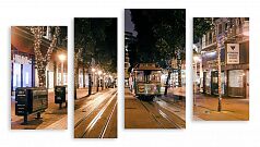 Модульная картина 2265 "Трамвай"