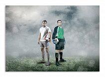 Постер 3409 "Футболисты"