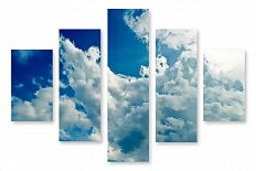 Модульная картина 1200 "Голубое небо"