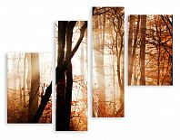 Модульная картина 430 "Осенний лес"