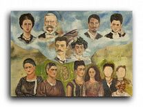 Репродукция 796 "Семейный портрет (1949-1950)"