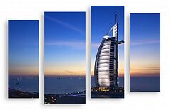 Модульная картина 2852 "Дубаи"