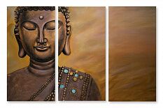 Модульная картина 1981 "Будда"