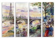 Модульная картина 5198 "Нарисованный Париж"