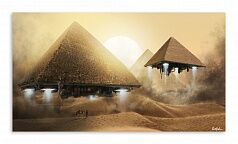 Постер 3445 "Улетающие пирамиды"