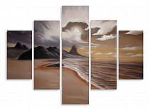 Модульная картина 4316 "Песочный берег"