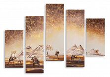 Модульная картина 2767 "Воины Египта"