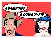 Постер 612 "Вампир и ковбой"