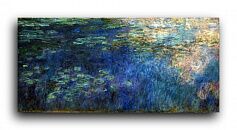 Репродукция 1000 "Размышления Облаков на Водоеме Кувшинки (Reflections of Clouds on the Water-Lily Pond)"