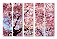 Модульная картина 1153 "Цветение сакуры"