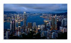 Постер 3556 "Вид на Гонконг"