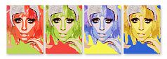 Модульная картина 2212 "Леди Гага"
