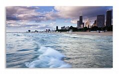 Постер 1109 "Пляж Чикаго"