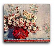 Репродукция 970 "Натюрморт с хризантемами (Still-Life with Chrysanthemums)"