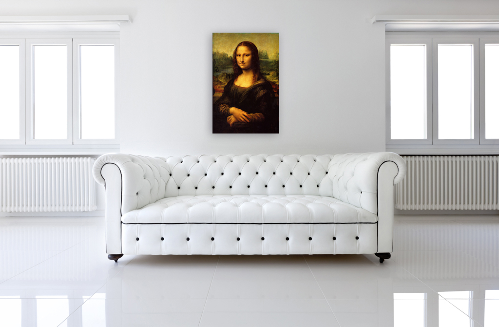 Репродукция 46 "Мона Лиза (Джоконда)" фото 4