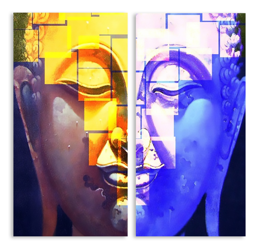 Модульная картина 2608 "Будда" фото 1