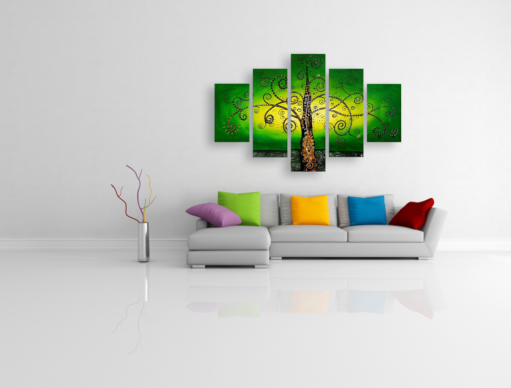 Модульная картина 331 "Денежное дерево" фото 3