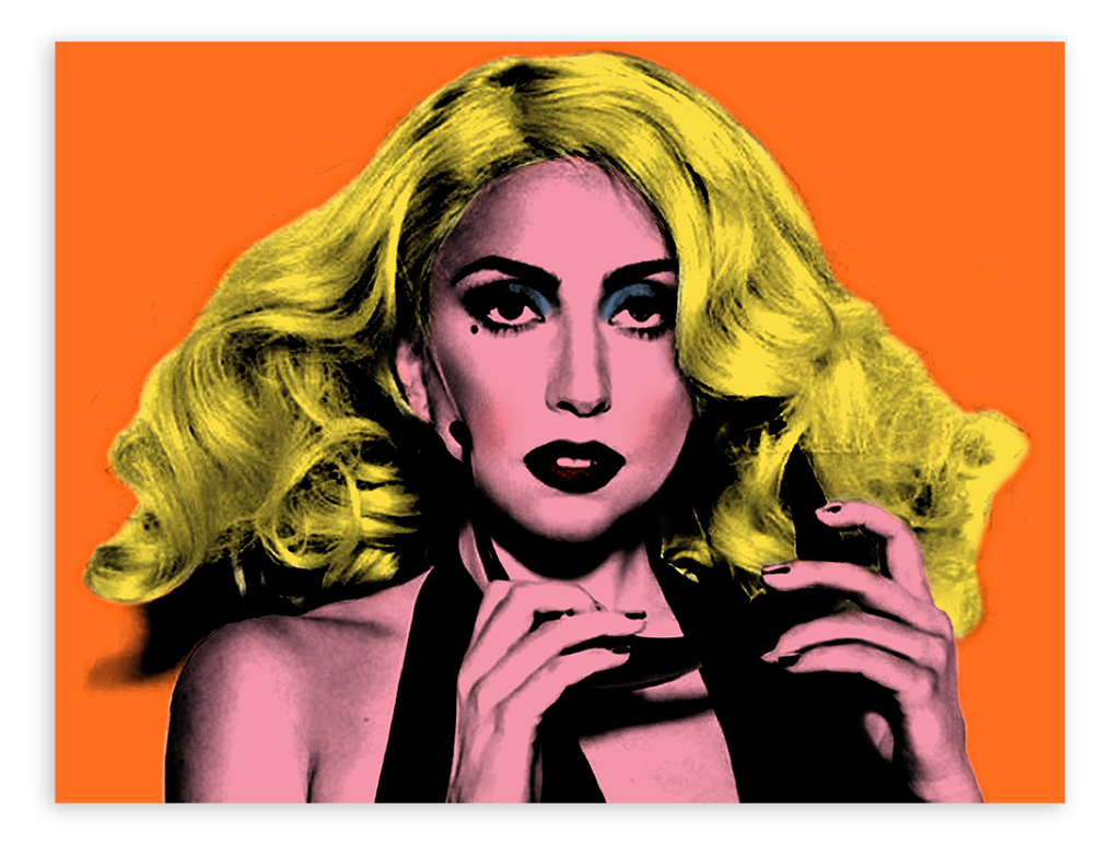 Постер 651 "Леди Гага" фото 1