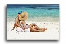 Постер 1480 "Пара на пляже"