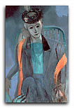 Репродукция 861 "Портрет жены художника (Portrait of the Artist's Wife)"
