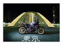 Постер  3721 "Японский мотоцикл"
