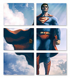 Модульная картина 1997 "Супермен"