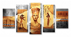 Модульная картина 1002 "Нефертити"