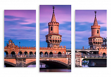 Модульная картина 2157 "Берлинский мост"